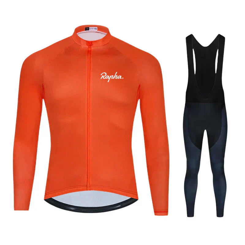 Rapha | Ensemble de Cyclisme Professionnel à Manches Longues – Version Doublée Polaire