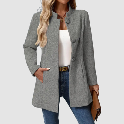 Modique™ - Elegant & Tidlös Kappa med Ståkrage