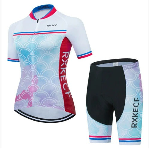 BORA Ensemble Cyclisme Femme Maillot & Cuissard Respirants