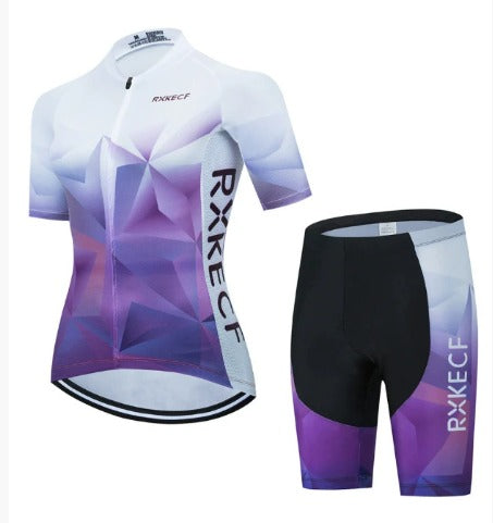 BORA Ensemble Cyclisme Femme Maillot & Cuissard Respirants