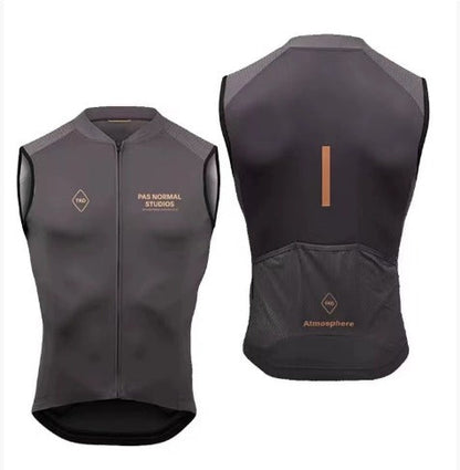Gilet de Cyclisme Route PAS | Respirant, Coupe-Vent & Léger