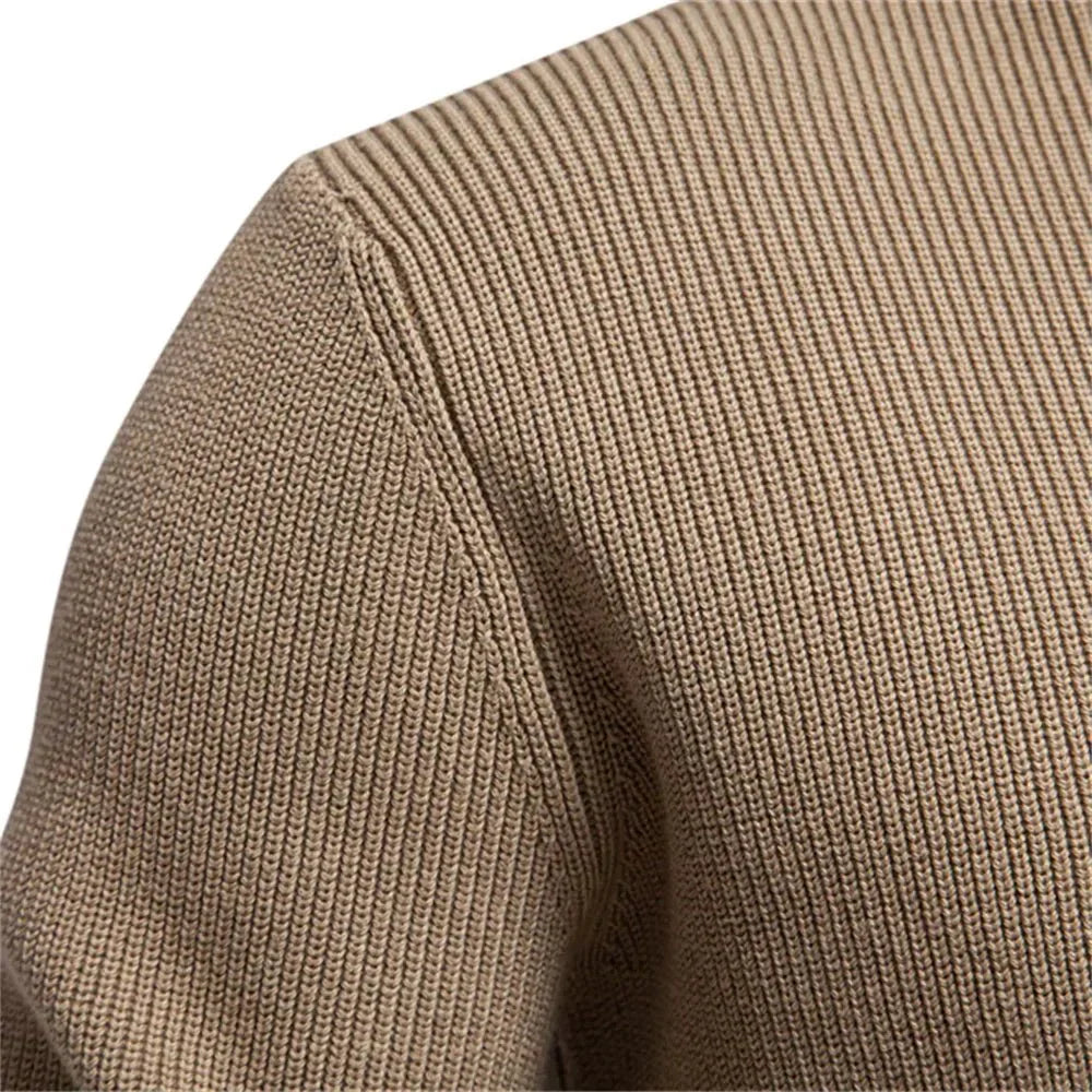 Konrad | Stilfull Herrpullover med Knappdesign