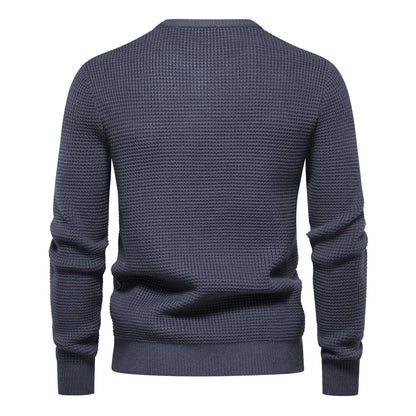 Drechsler | Stickad Casual Varm Herrpullover