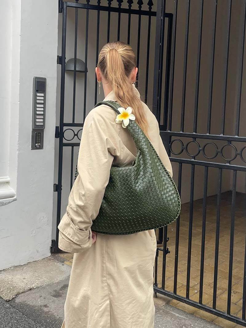 Amelia Strukturerad Axelväska