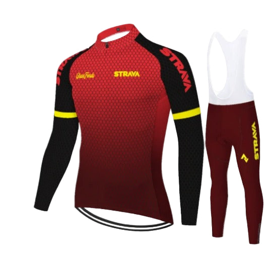 Strava | Ensemble Cycliste Hiver Thermique