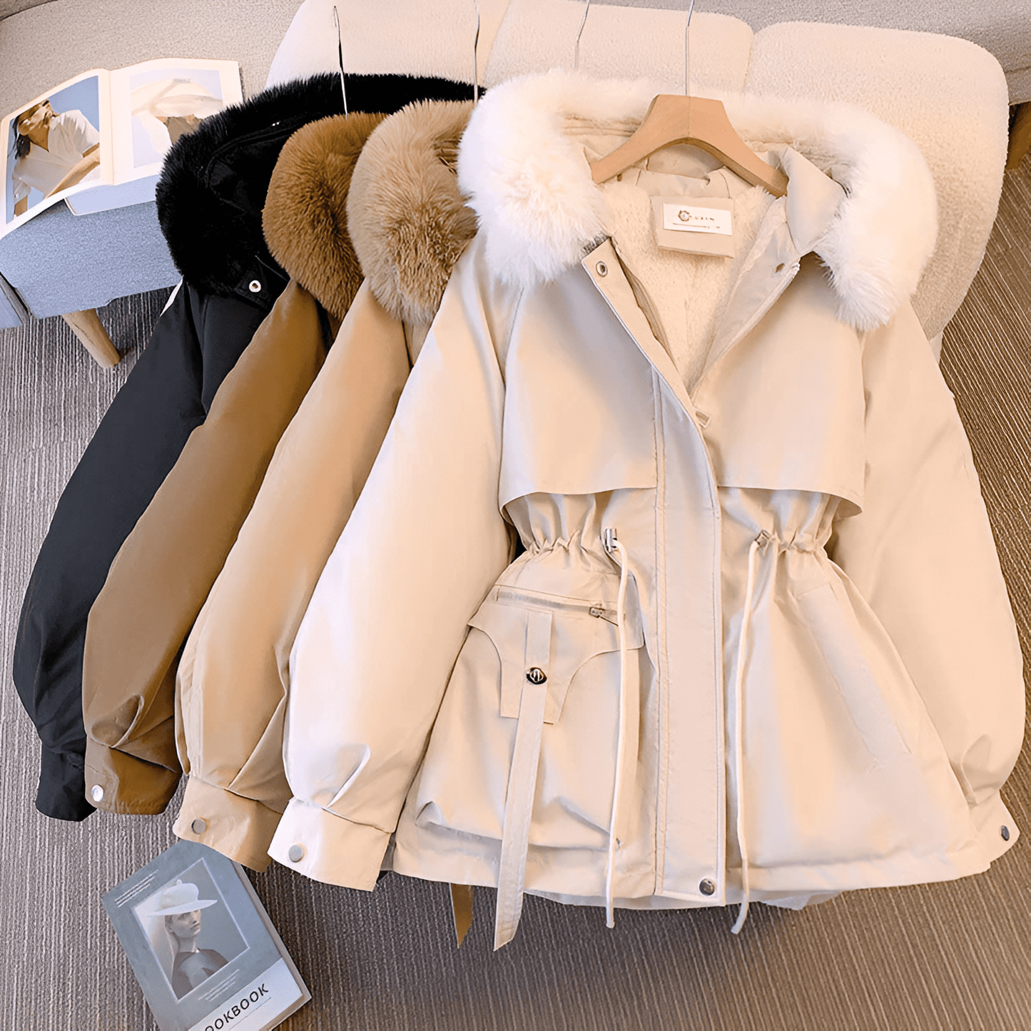 Lumora™ - Elegant & Varm Vinterkappa