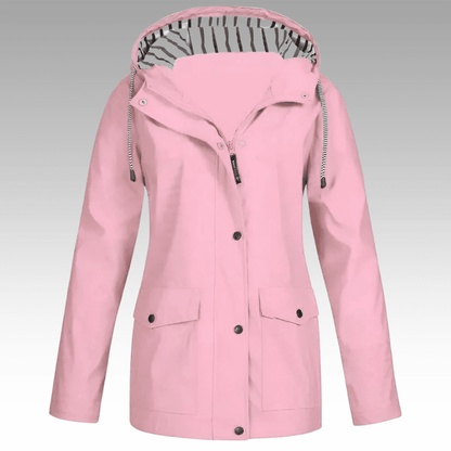 Therese™ - Vattentät Jacka - Elegant Design & Ultralätt Komfort för Alla Väder